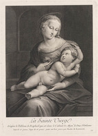 KG 14560
<br/>
Maria met kind ('Bridgewater Madonna')
<br/>
<em>Larmessin, Nicolas IV de (1684-1756)</em>